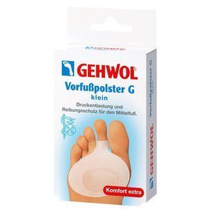 Захисний гель-подушечка під пальці G Gehwol Polymer-Gel Metatarsal Сushion G 1 пара, 1 пара