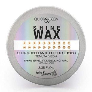 Моделирующий воск для придания блеска средней фиксации Helen Seward Quick & Easy Shine Wax, 100 мл