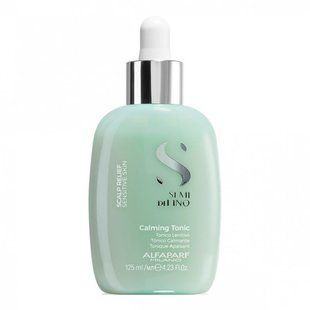 Несмываемый тоник для чувствительной кожи головы Alfaparf Milano Semi di Lino Scalp Relief Calming Tonic, 125 мл