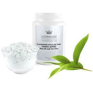 Альгинатная маска для лица чайное дерево Alginmask Peel Off Mask Tea Tree, 200 г