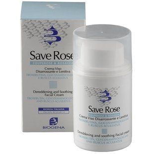 Дневной крем для кожи с куперозом Biogena Save Rose Cream, 50 мл