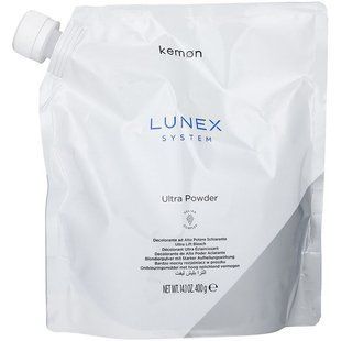 Пудра, освещающая до 9 тонов с постепенным действием Kemon Lunex Ultra Powder, 400 г