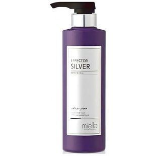 Шампунь для сохранения стойкого цвета окрашенных волос Mielle Professional Effector Silver Shampoo, 200 мл