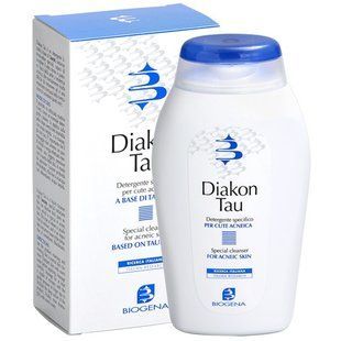 Антибактериальный очищающий лосьон для кожи с акне Biogena Diakon Tau, 200 мл