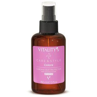 Незмивна термозахисна сироватка для фарбованого волосся Vitality's Care & Style Colore Heat Protector Serum, 150 мл