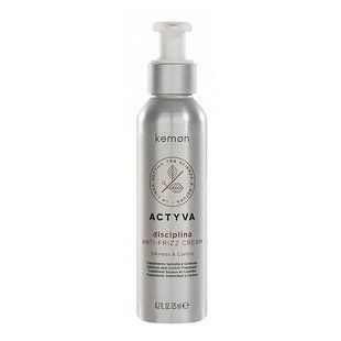 Дисциплинирующий крем для вьющихся волос Kemon Actyva Discipline Anti-Frizz Cream, 125 мл