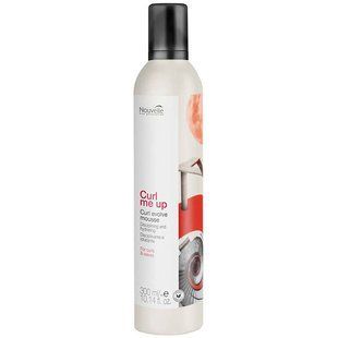 Дисциплинирующий увлажняющий мусс для вьющихся волос Nouvelle Curl Me Up Curl Evolve Mousse, 300 мл