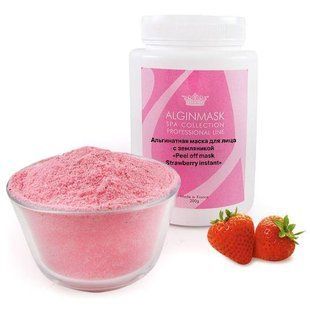 Альгинатная маска для лица с земляникой Alginmask Peel Off Mask Strawberry, 200 г