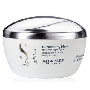 Маска с микрокристаллами Alfaparf Semi Di Lino Diamond Illuminating Mask, 200 мл