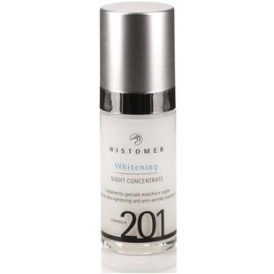 Нічна сироватка для вирівнювання тону шкіри Histomer Formula 201 Whitening Night Concentrate, 30 мл