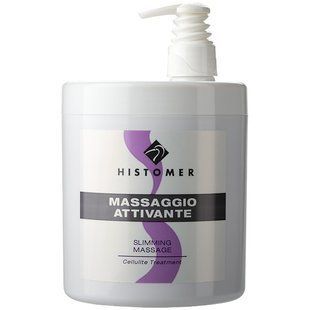 Антицеллюлитный массажный крем липолитическая формула Histomer Massaggio Attivante, 1000 мл