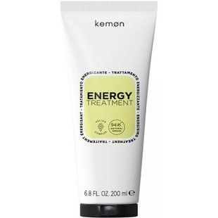 Энергетический кондиционер, придает силу коже и волосам Kemon Haircare Energy Treatment, 200 мл