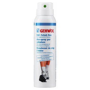 Дезодорант для ног и обуви Gehwol Fub+Schuh Deo, 150 мл
