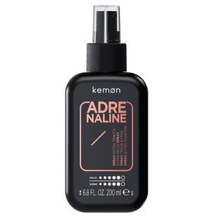 Лак без газа экстрасильной фиксации Kemon Hairstyling Adrenaline, 200 мл