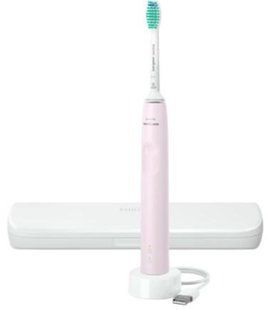 Щітка зубна електр. Philips, Sonicare Gemini 3100, 31т. колив/хв, насадок-1, футляр, рожевий
